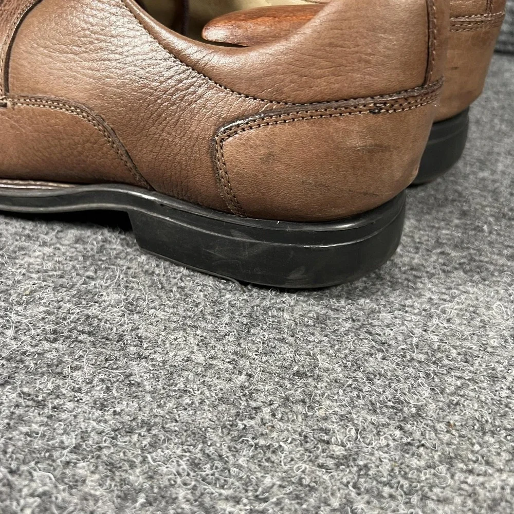 Belvedere‎ Bay Bridge Shoes Mens Size 10.5 D Brown Leather Derby Dress Comfort